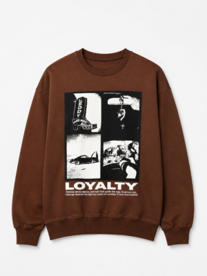 Buzo Cuello Redondo Loyalty Choco
