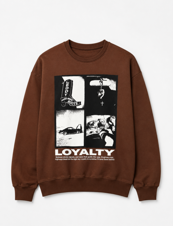 Buzo Cuello Redondo Loyalty Choco