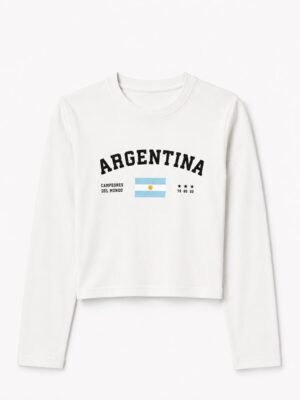 Top July Manga Larga Argentina Bl