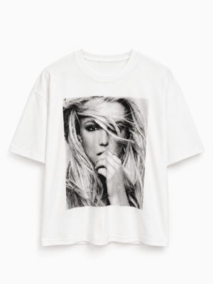 B REMERON OVER (10) Remera Basica Over Britney Bl
