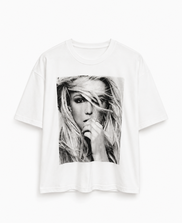 Remera Basica Over Britney Bl