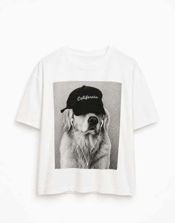 Remera Basica Over Cali Bl