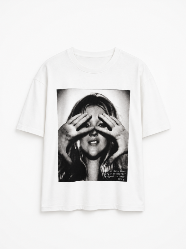 Remera Basica Over Hands Bl