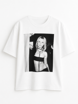 Remera Basica Over Girl Bl