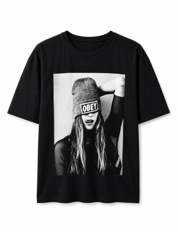 Remera Basica Over Obey Ne